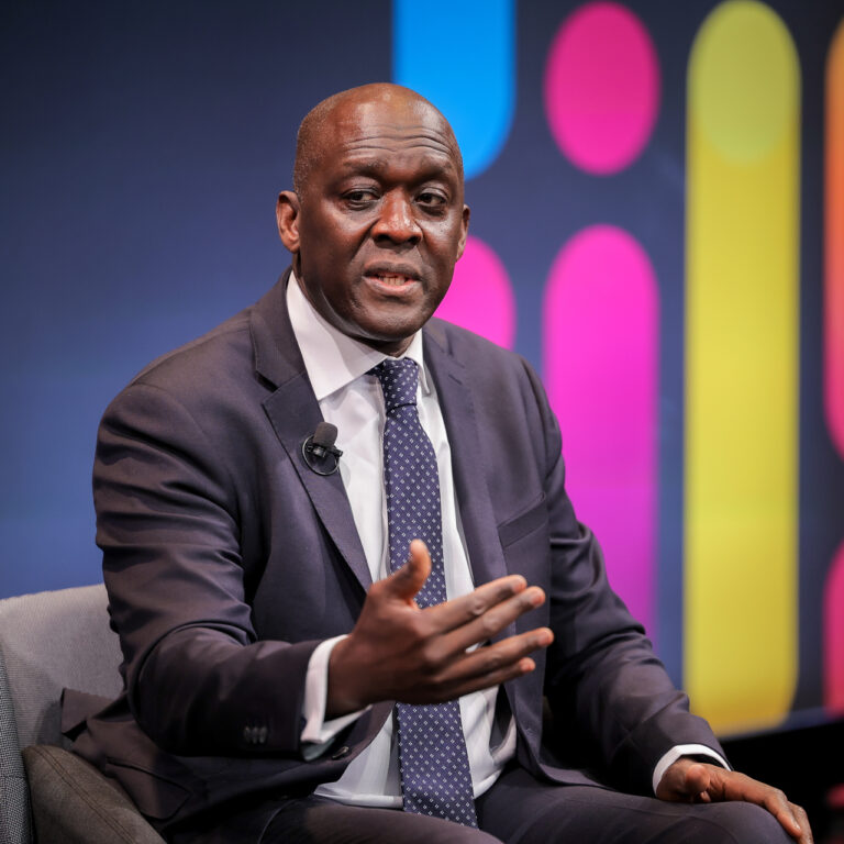 Diop speaks at the 2023 Global Inclusive Growth Summit