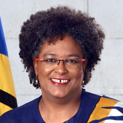 Headshot of Mia Mottley
